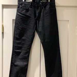 Gap Jeans Lightly Waxed Finish 32x32 Dark Blue